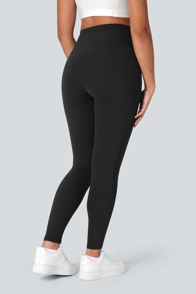 High Waisted Tummy Control Side Pocket Shaping Training Leggings (1+1 GRATIS)