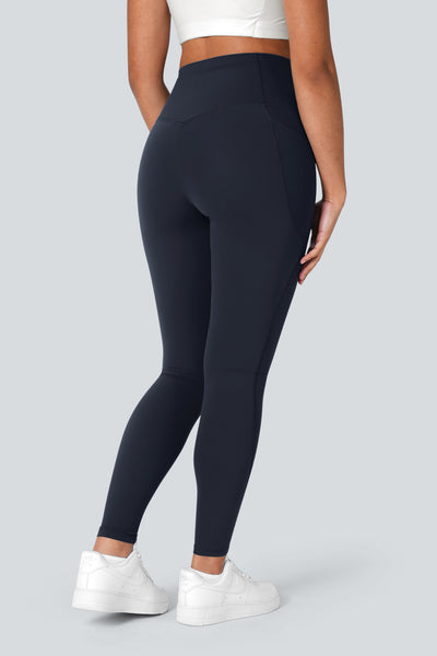 High Waisted Tummy Control Side Pocket Shaping Training Leggings (1+1 GRATIS)