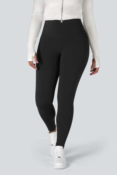 High Waisted Tummy Control Side Pocket Shaping Training Leggings (1+1 GRATIS)