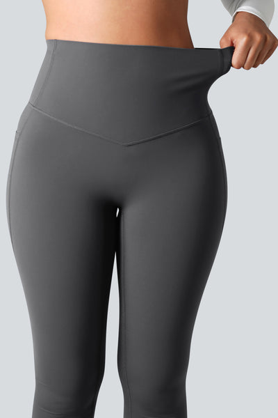 High Waisted Tummy Control Side Pocket Shaping Training Leggings (1+1 GRATIS)
