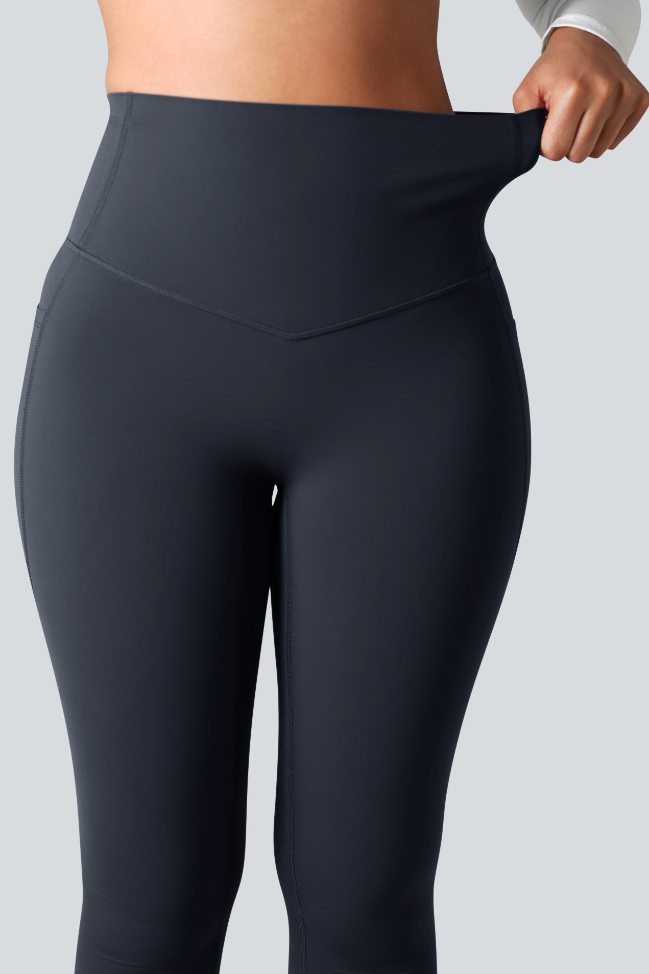 High Waisted Tummy Control Side Pocket Shaping Training Leggings (1+1 GRATIS)