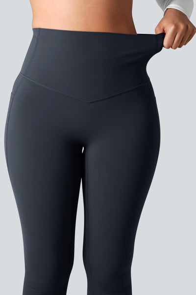High Waisted Tummy Control Side Pocket Shaping Training Leggings (1+1 GRATIS)