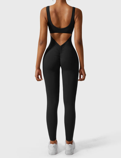 V-Back Jumpsuit
